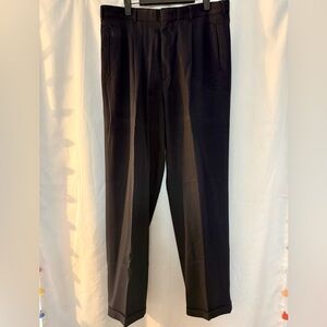 Perry Ellis Men's Black Dress Pants